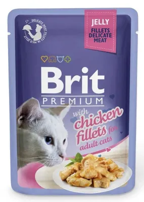 Brit Premium Cat филе курицы в желе
