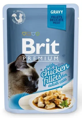 Brit Premium Cat філе курки у соусі