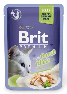 Brit Premium Cat филе форели в желе