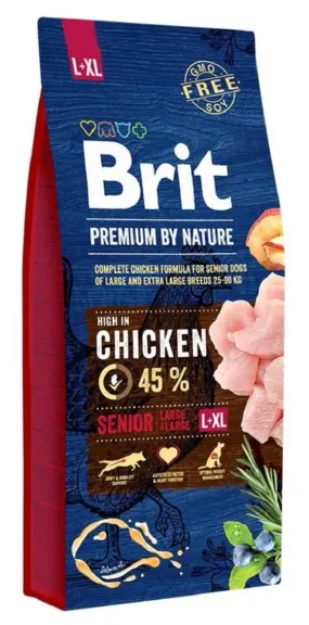 Brit Premium Dog Senior L+XL