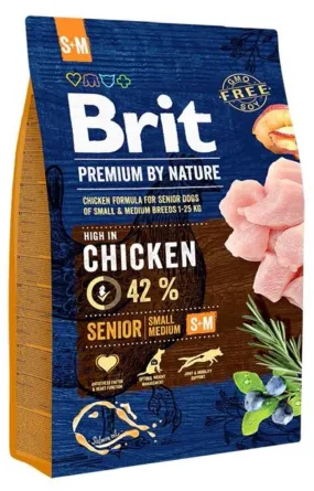 Brit Premium Dog Senior S+M