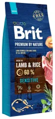 Brit Premium Sensitive Lamb з ягням для собак з чутливим травленням