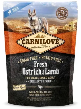 Carnilove Fresh Ostrich & Lamb for Small Breed Dogs