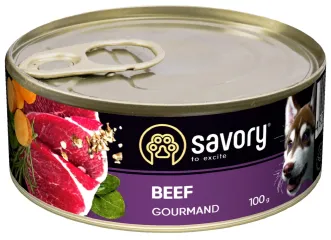 Savory Dog Gourmand говядина