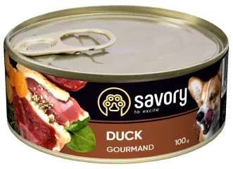 Savory Dog Gourmand утка