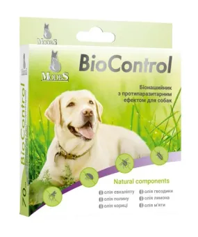 Биоошейник Modes BioControl с противопаразитарным эффектом для собак 70 см