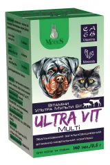 Витамины Modes Ultra Multi Vit ModeS Ультра Мульти Вит для щенков и котят 140 таблеток по 0.5 г