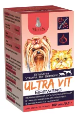 Сбалансированный витаминно-минеральный комплекс Modes Ultra Vit Brewers с дрожжами и чесноком 140 таблеток по 0.5 г