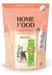 Home Food с ягненком и рисом для котят