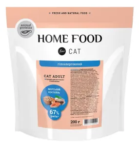 Home Food гіпоалергенний «Морський коктейль» для котів з чутливим травленням