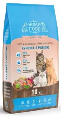 Home Food Premium курочка с рыбой для стерилизованных кошек