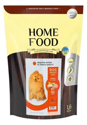 Home Food з лососем та індичкою для собак малих порід