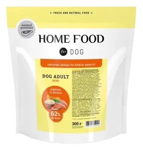 Home Food з лососем та індичкою для собак малих порід