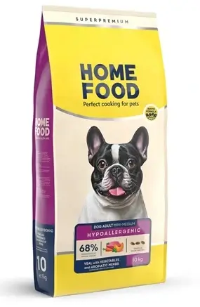 Home Food гіпоалергенний з телятиною та овочами для собак малих та середніх порід