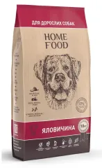 Home Food Premium с говядиной для собак средних пород