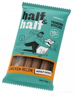 Half&Half м'ясні палички з куркою для собак