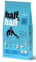 Half&Half Puppy з яловичиною для цуценят усіх порід