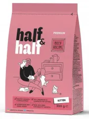 Half&Half з яловичиною для кошенят