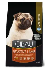 Farmina Cibau Sensitive Mini с ягненком для собак с чувствительным пищеварением для малых пород