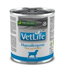 Farmina Vet Life Hypoallergenic консервы с рыбой и картофелем для собак при пищевой аллергии