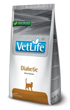 Farmina Vet Life Diabetic для контролю рівня глюкози в крові при цукровому діабеті у котів