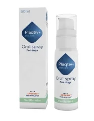Ecuphar Plaqtiv+ Oral Care Oral Spray (Vanilla Mint) спрей для догляду за ротовою порожниною собак 60 мл