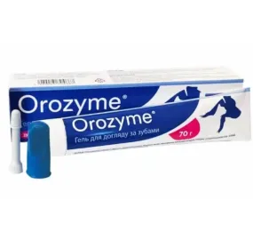 Ecuphar Orozyme Oral Hygiene Gel гель для зубов и десен собак и кошек 70 мл