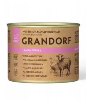 Grandorf Puppy Lamb & Turkey вологий корм для цуценят з ягням та індичкою