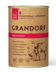 Grandorf Beef & Turkey влажный корм для собак с говядиной и индейкой