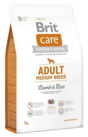 Brit Care Adult Medium Breed Lamb & Rice