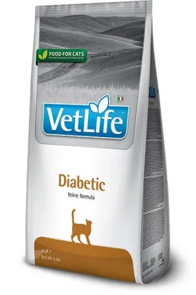 Farmina Vet Life Diabetic для кошек для контроля уровня глюкозы в крови при сахарном диабете