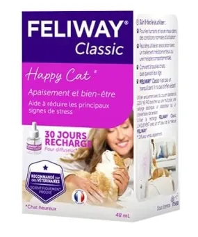 Ceva Feliway Classic змінний блок заспокійливий засіб для котів під час стресу