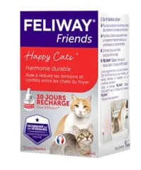 Ceva Feliway Friends сменный блок успокаивающее средство для кошек во время стресса, при удержании нескольких кошек в помещении