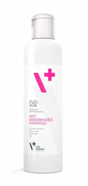 VetExpert Antiseborrhoeic Shampoo антисеборейный шампунь для кошек и собак