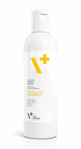 VetExpert Specialist Shampoo антибактериальный противогрибковый шампунь для кошек и собак