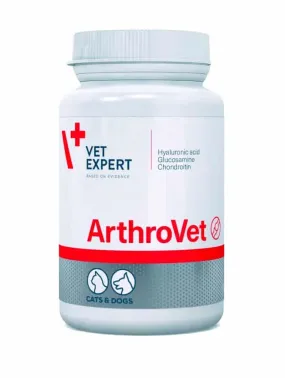 VetExpert ArthroVet пищевая добавка для поддержания здоровья фукции хрящей и суставов у кошек и собак