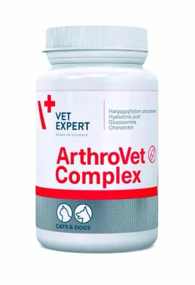 VetExpert ArthroVet Complex пищевая добавка для поддержания здоровья фукции хрящей и суставов у кошек и собак