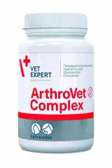 VetExpert ArthroVet Complex харчова добавка для підтримки здоров'я функції хрящів і суглобів у котів і собак
