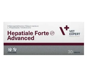 VetExpert Hepatiale Forte Advanced харчова добавка для підтримки та захисту функцій печінки у котів і собак