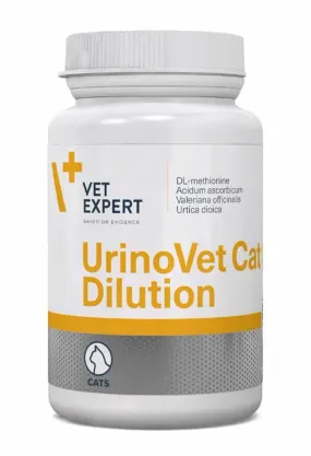 VetExpert UrinoVet Cat Dilution харчова добавка при сечокам'яній хворобі струвітного типу у котів