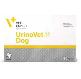 VetExpert UrinoVet Dog пищевая добавка для поддержания мочевыделительной функции у собак