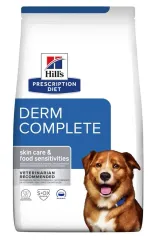 Hill's Prescription Diet Derm Complete с рисом и яйцом для собак при пищевой аллергии и атопическом дерматите