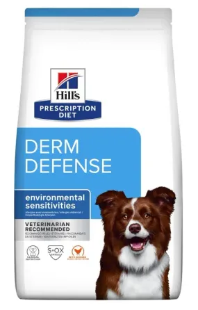 Hill's Prescription Diet Derm Defense с курицей при атопическом дерматите у собак