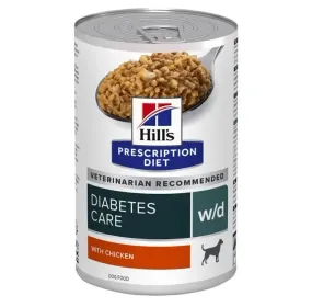 Hill's Prescription Diet w/d Diabetes Care консерва с курицей для собак при сахарном диабете