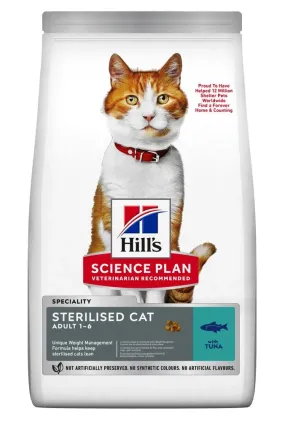 Hill's Science Plan Adult Sterilised Cat з тунцем для стерилізованих котів