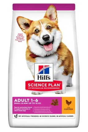 Hill's Science Plan Adult Small & Mini с курицей для собак малых и миниатюрных пород