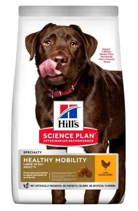 Hill's Science Plan Adult Healthy Mobility Large Breed с курицей для поддержания здоровой подвижности собак больших пород