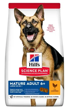 Hill's Science Plan Mature Adult 6+ Large Breed з куркою для зрілих собак великих порід від 6 років