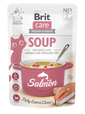 Brit Care Soup with Salmon суп з лососем для котів