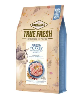 Carnilove Fresh Turkey with Buckwheat & Lentils с индейкой для кошек